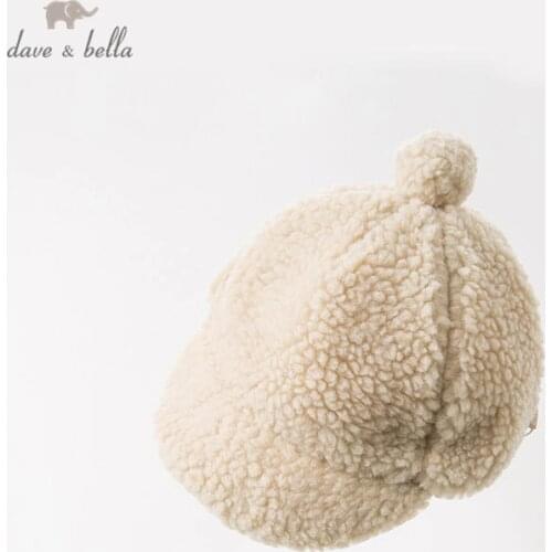 DB11655 dave bella winter unisex baby hat cap children apricot boutique