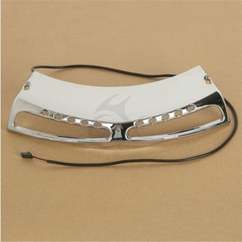 Motorcycle Chrome Fairing Headlight Lower Grill For Honda Goldwing 1800 GL1800 2001-2017