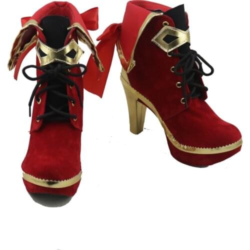 Fate Extella Saber Nero Claudius Caesar Augustus Germanicus Cosplay Shoes Boots Halloween Party Costume Accessory