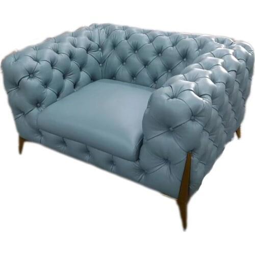 Custom made luxury designer fabric European and American style living room furniture set sectional sofas