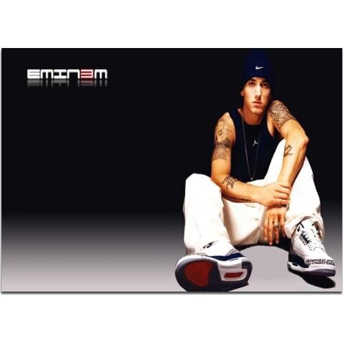 Canvas Painting Young Eminem Posters and Prints Wall Art Picture for Living Room Decor No Frame