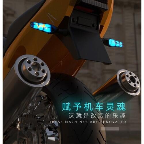 Motorcycle accessories 2pcs/lot motorcycle modified turning signals light Super bright waterproof LED Steering light