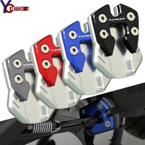 NMAX Extension Pad Support Plate Enlarge Accessories for YAMAHA N-MAX nmax125 155 2014-2019 Motorcycle Kickstand Foot Side Stand