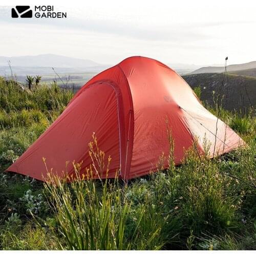 Ultralight 2 Person Camping Tent Portable Outdoor Hiking 20D Nylon Tent Free Standing same as Cloud Up 2 Tent