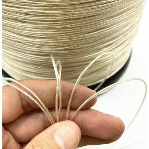 Soft Litz OCC silver plated cable 20 core*0.08mm OD:1.25mm 24awg litz cable