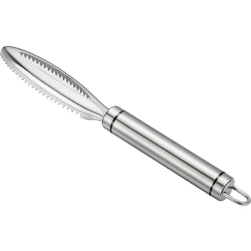 Fish Scale Scraper 304Stainless Steel Fish Scale Scraper Remover Peeler Fish Scraping Fish Scale Brush Fast Cleaner Brush