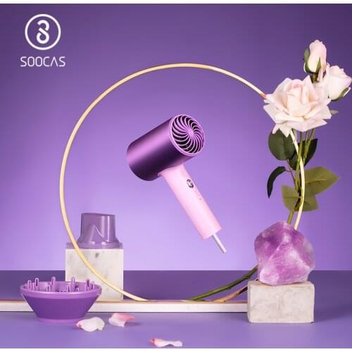 SOOCAS H5 Upgraded Anion Hair Dryer Professional Blow Dryer Quickly Dry High-power Thermostatic Electric dryer