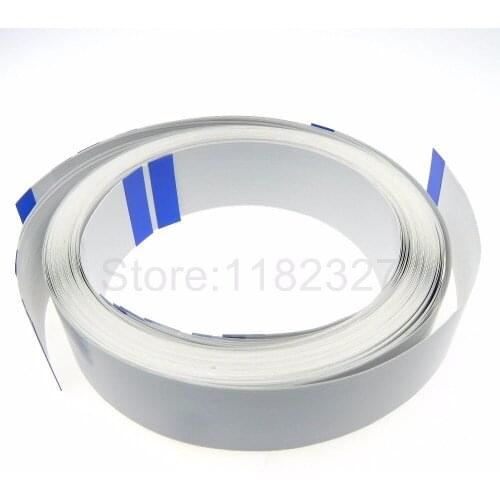 High Quality Flat Flex Cables white material 30pin 1.0mm pitch same side contact A type 2000mm 2 Meters length FFC cable