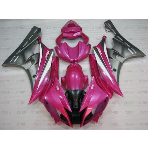 YZF600 R6 2006 - 2007 Body Kits YZF600 R6 06 Plastic Fairings YZF600 R6 06 Silvery Pink Body Kits