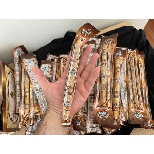 Big Size Fresh Vacuum Miswak Siwak Organic Wegan Toothbrush 20cm 7,87inc Long and Thick