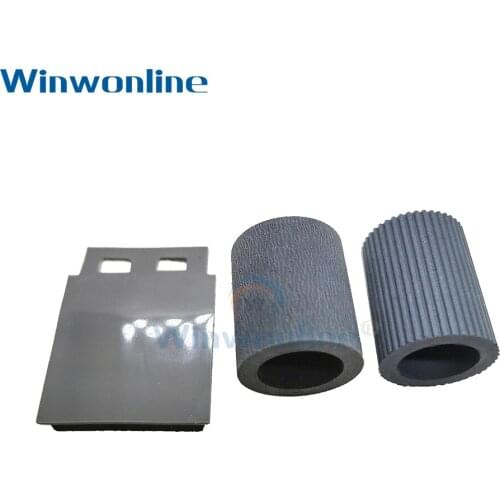 1SET Scanner Pick Up Roller Tire Rubber Separation Pad FOR HP 9120 High quality compatible new