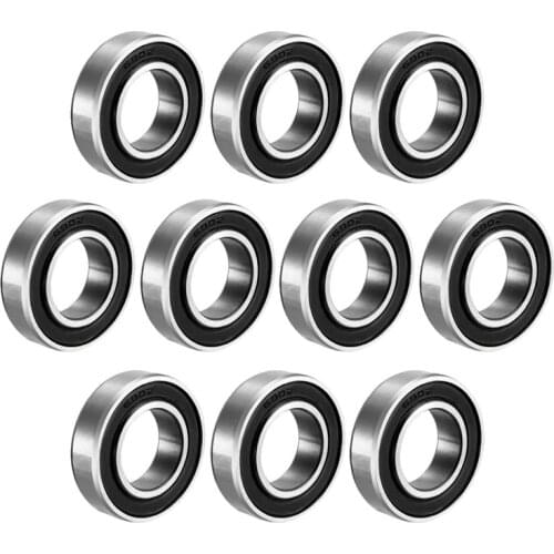 10PCS 6902-2RS Bicycle Hub Bearing 15X28X7 mm 6902 2RS Ball Bearings 6902RS for KOOZER XM490 Hub