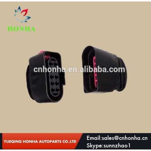 2/5/10 pcs 10 Pin 1J0973835 1J0973735 Female Male 3.5 Auto Temp Sensor Plug Deflation Valve Plug Waterproof Connector