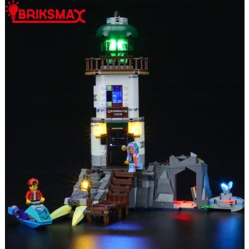 BriksMax Led Light Kit For 70431 The Lighthouse of Darkness