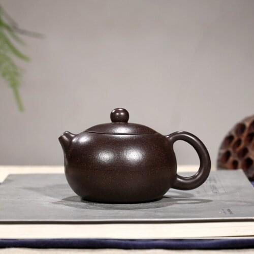 The teapot wholesale famous quality goods all hand undressed ore mixed batch of black mud zhu xi shi pot of tea