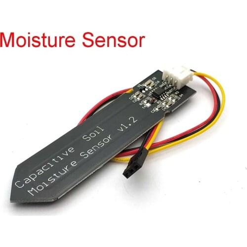 Capacitive Soil Moisture Sensor Not Easy To Corrode Wide Voltage Wire for Uno