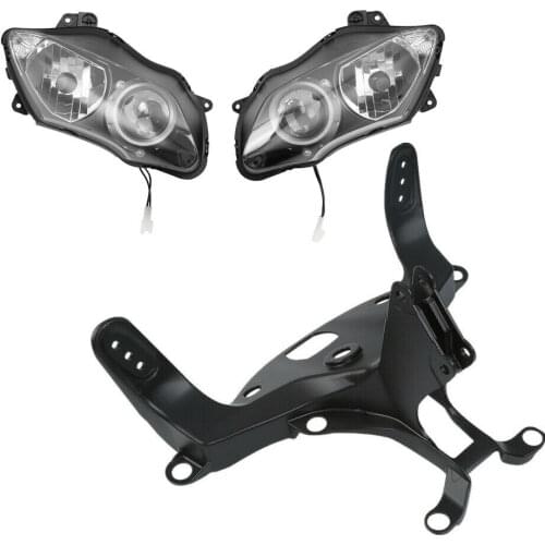 Motorcycle Headlight Lamp Assembly Upper Fairing Stay Bracket For Yamaha YZFR1 YZF-R1 07-08