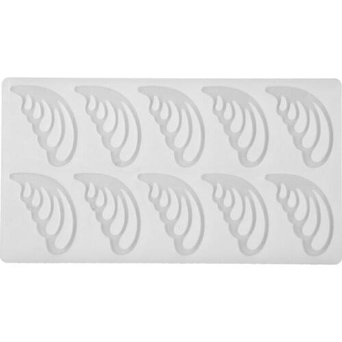 Hot Cake Decorating Tools DIY 3D wing Shape Silicone Mold Cupcake Silicone Mold Chocolate Mould Decor Muffin Pan Baking Stencil