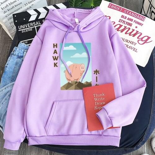 Kawaii Japanese Anime Nanatsu No Taizai Hawk Poster Graphics Hoodies Unisex Casual Long Sleeve Winter Harajuku Sweatshirts Male