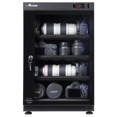85L Digital Control Dehumidify Dry Cabinet Box for Lens Camera Equipment Storage