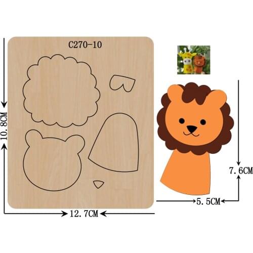 New Wooden die Scrapbooking C-270-10 Cutting Dies for common die cutting machines on the market