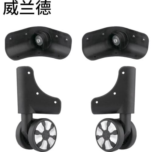 New luggage casters wheels luggage suitcase suitcase accessories replacement makeup trolley case caster removable pull wheels