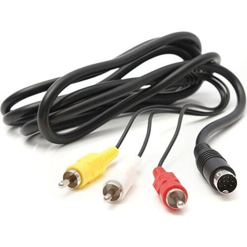 NEW 1.8m / 6Ft cable for Sega Megadrive 2 AV TV Cable Lead -for Mega Drive 2