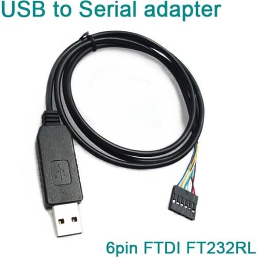 6Pin FTDI FT232RL FT232 Module For Arduino USB to TTL UART Serial Wire Adapter RS232 Download Cable Module LED Indicator