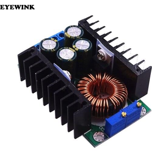 10PCS/lot DC-DC Step Down Adjustable Constant Voltage Current Power Supply Module 10A solar charging
