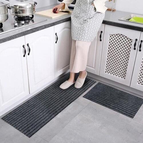 Anti-Slip Kitchen Mat Long Absorbent Entrance Door Mat Modern Area Rugs For Home Solid Color Bathroom Floor Mat Home Decro