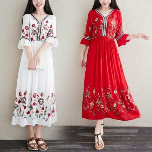 REGRTEDARLING Flared Summer Dresses