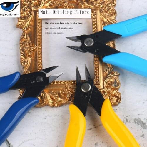 Unloading drill pliers metal shears nail clipper drill knife small pliers vigorously shear drill remove nail clipper nail clippe