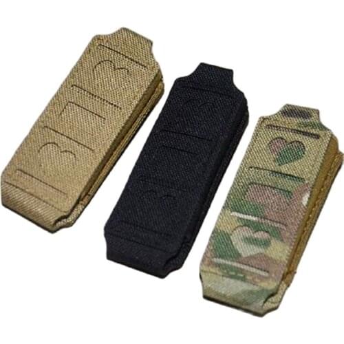 Outdoor Sport Tactical MOLLE Small Bag Kit Clip Bag Quick Release Nylon Black