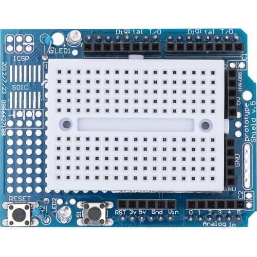 Smart Electronics UNO Proto Shield prototype expansion board with SYB-170 mini breadboard based For UNO ProtoShield DIY