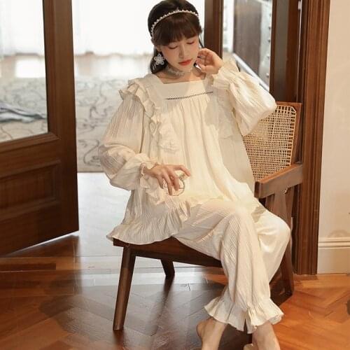 Women's Long Sleeve Pajamas Yeskigu China
