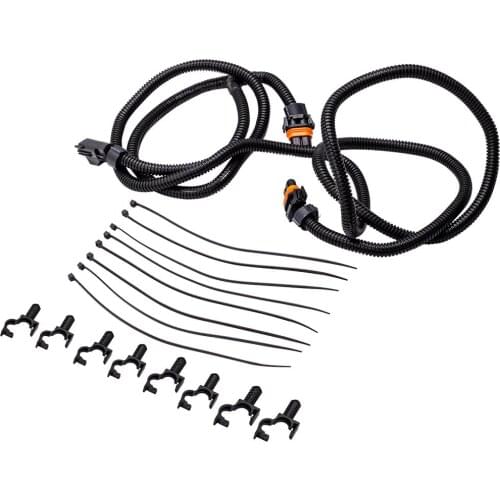 Fog Lights Wiring Harness for Dodge Ram 1500 2500 03-08 Driver Passenger