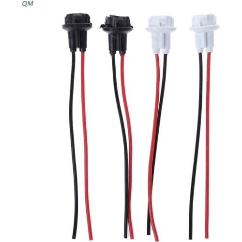 13MF 2PCS T10 Connector Car Lamp Cable Auto Bulb Wire Light LED Bulbs Socket