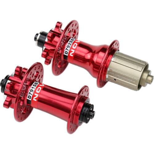 28H 32H Novatec D791SB D792SB MTB disc hubs front 100mm 9mm QR rear 135mm 10mm 24 28 32 Holes black red Shim. 10s 11s 12s XD XX1