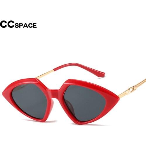 49255 Sexy Triangle Cat Eye Retro Sunglasses Men Women Fashion Shades UV400 Vintage Glasses