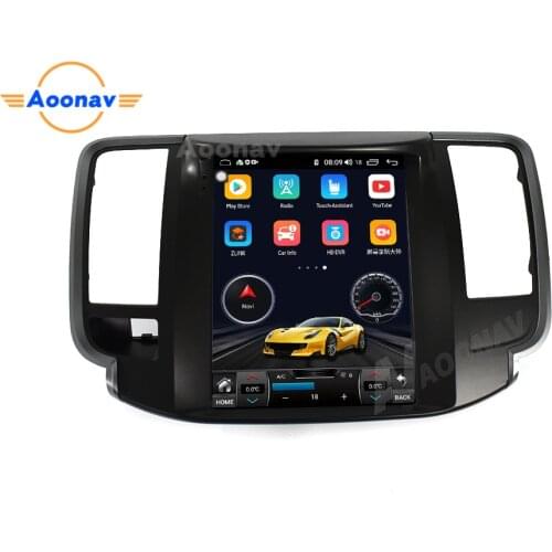2 din Android car autoradio Tesla style stereo for Nissan teana Cedric 2008-2012 car radio multimedia player DVD player