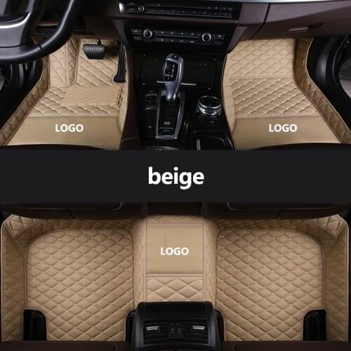 Kalaisike Custom LOGO car floor mats for Dodge all models Journey caliber journey aittitude caravan auto styling accessories