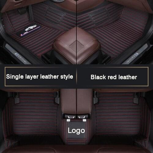 HLFNTF Full surround car floor mat for SSANGYONG legacy waterproof car accessories