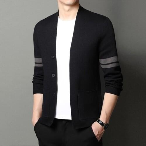 Baoukoo Men's Knitted Cardigans