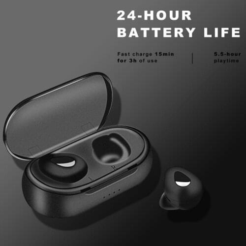 TWS Y20 Touch Wireless Headphones Charging Box Bluetooth 5.0 Earbuds Stereo Sound Waterproof Earphones With Microphone