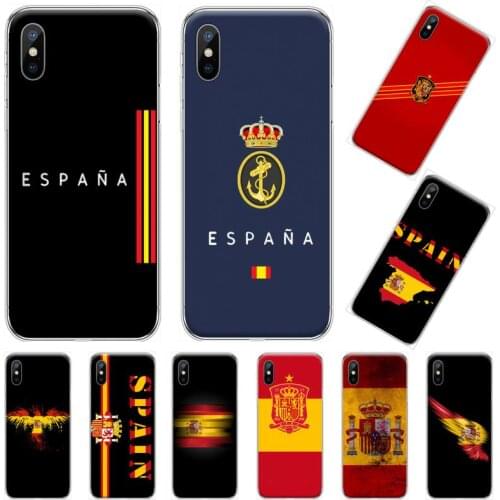 Spain Coat of Arms Flag art Phone Case for iPhone 11 12 pro XS MAX 8 7 6 6S Plus X 5S SE 2020 XR
