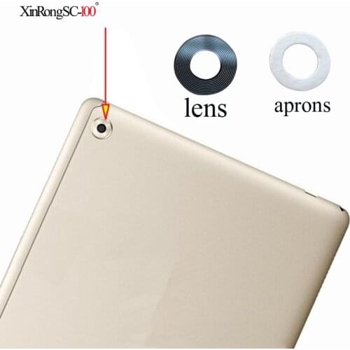 For Huawei Mediapad T3 8 KOB-L09 KOB-W09 T3 Camera Glass Lens Back Rear Camera Glass Lens with Glue Replacement Repair Parts