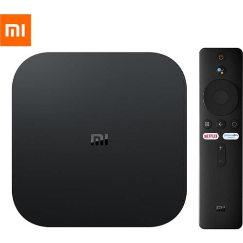 Global Version Xiaomi Mi TV Box S Android 8.1 4K HDR 2G 8G WiFi BT4.2 Google Cast Netflix Smart TV Box Media Player