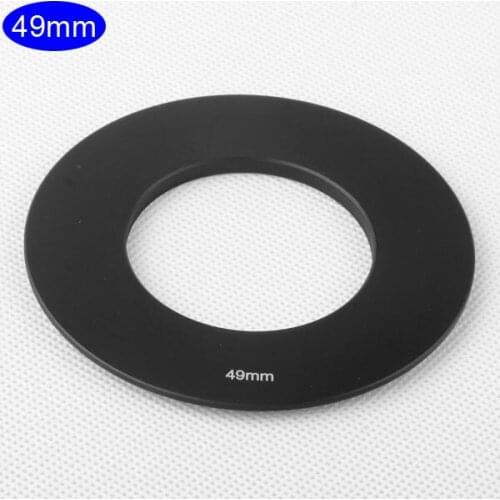 Camera Lens Adapter Ring 49mm Metal Thread Mount for P Series Gradient Square Filter Holder Mount