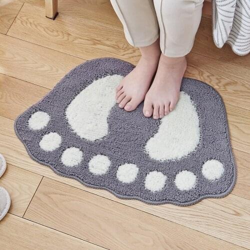 Creative living room mats cute big feet mats carpet mats bathroom bedroom door mats mat mats mats WF8311045