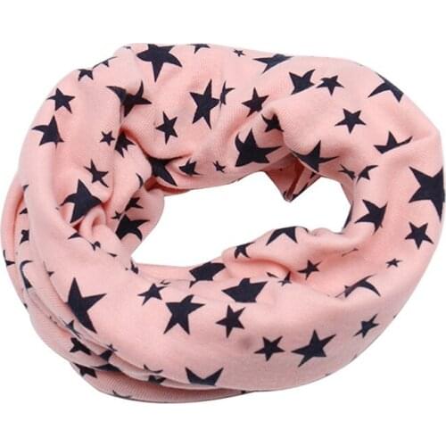 Spring Autumn Childrens Cotton Scarf Baby Kids Scarf Winter Boys Girls Cartoon Scarves Child Collar O Ring Magic Neckerchief